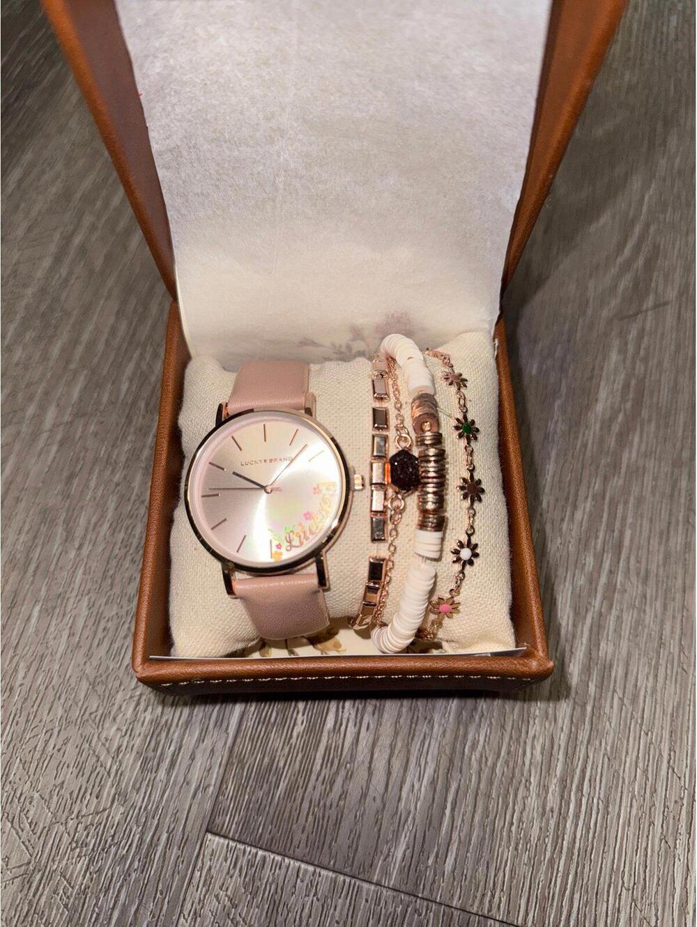 Lucky Brand Watch and Bracelet Set